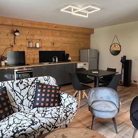 Neuf Chalet 4P Le Suet Jacuzzi Privatif Entremont Buitenkant foto